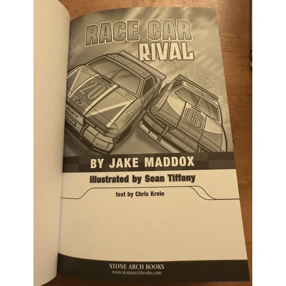 Race Car Rival, Library‎ by Maddox, Jake; Tiffany, Sean (ILT), Hardcover
